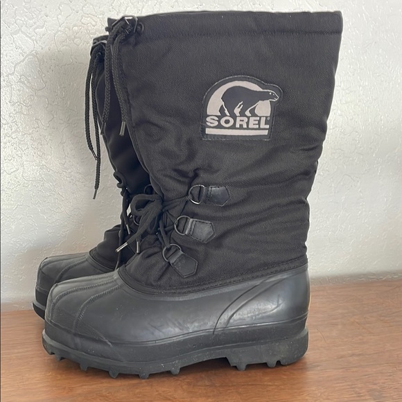 Sorel Black Rain & Snow Boots for Men - Picture 2 of 9